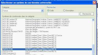 Comment changer le système de projection dun fichier DWG AutoCAD [upl. by Cyna]