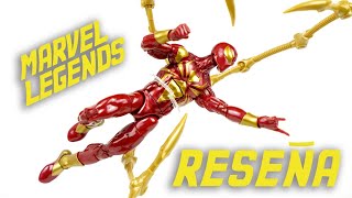 IRON SPIDER DE MARVEL LEGENDS  NUEVO EMPAQUE  SPIDER MAN  UNBOXING EN ESPAÑOL [upl. by Enitsrik]