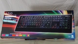 Azio Prism Keyboard Review V2 KB507 [upl. by Lareine]