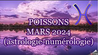 ♓ POISSONS HOROSCOPE MARS 2024♓on ne s’endort pas [upl. by Allemat]