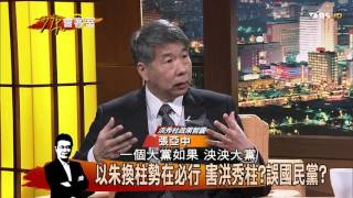 張亞中：換柱國民黨毀於一旦 挺柱到底？少康會客室 20151012 12 [upl. by Eiger729]