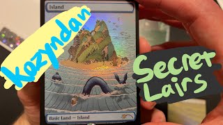 Opening kozyndan Secret Lair drops with beautiful new Magic the Gathering card art Wizards WotC MTG [upl. by Ixela]