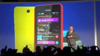 CONFÉRENCE DE PRESSE NOKIA ASHA 501 [upl. by Duwe]