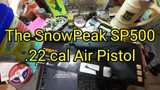 242 The SnowPeak SP500 22 Cal Air Pistol [upl. by Estren]