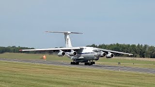 RIAT Monday departures more than 100 Airplane´s departure at RAF Fairford RIAT 2017 Air Show [upl. by Loy541]