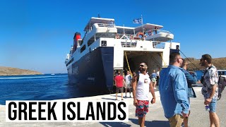 11 Hour GREEK ISLANDS Ferry Trip in the Aegean Sea [upl. by Ranilopa728]