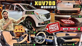 2024 Xuv700 MX Base to Top Modification ✅ Xuv700 Base Model Modified ✅ Xuv700 Modified ✅ [upl. by Marquez]