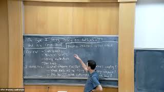 Ofer Aharony On Type II String Theory on AdS3 X S3 X T4 and its CFT Dual [upl. by Leinod]