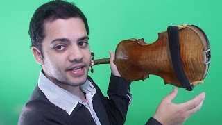 COMO COLOCAR A ESPALEIRA NO VIOLINO  Aulas de Violino Online  INTRODUÇÃO 4 [upl. by Eetsim964]