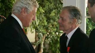 Actor Louis Jourdan Decorated with the Légion dHonneur July 2010 [upl. by Niltak]