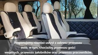 Wynajem busów osobowych wypożyczanie busów dostawczych przewóz osób Łódź Cosma Mariusz Kosmala [upl. by Elvie]