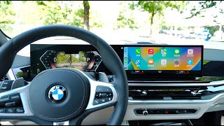 How to connect Apple CarPlay to BMW X5 Multimedia System 2024 [upl. by Vikki]