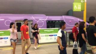 HDSentosa Monorail ride from Beach to Sentosa Sentosa Bound [upl. by Cardon40]