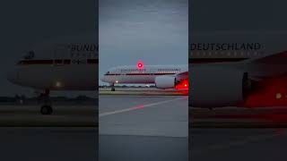 Smooth Operations Aircraft Taxiing on Runway H22R4L at Germanys Premier Airport aviation usa [upl. by Molohs]