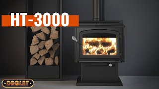 DROLET  HT3000 Wood Stove [upl. by Muller]