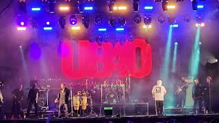 UB40 perform Groovin out on life Live  Lets Rock Exeter Powderham June 2024 [upl. by Celeski]