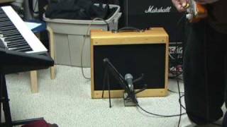 18watt EF86 custom combo amp [upl. by Hafinah]