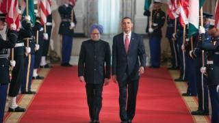 President Obama Welcomes Prime Minister Singh of India [upl. by Tai]