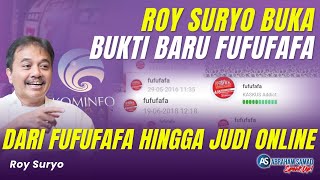 Roy Suryo Buka Bukti Baru Fufufafa Dari Fufufafa Hingga Judi Online  SPEAKUP [upl. by Alegnaoj]