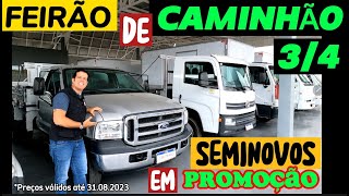 FEIRÃO DE CAMINHÕES SEMINOVOS 161º [upl. by Ilise769]