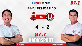 RadioSport EN VIVOGuabirá vs Universitario  Fecha 9  TorneoClausura [upl. by Neirod]