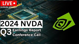 🔴 LIVE NVIDA Earnings Call 2024  Financial Results amp Market Reaction  Parabolic Move or Bust [upl. by Rabjohn]