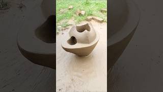 How to make soil Clay Chulha at home chulha shortsfeed viralshorts viralchulha [upl. by Rhine447]