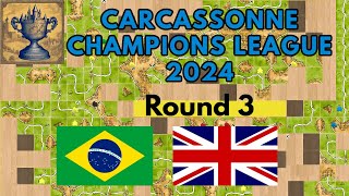 Round 3 of Carcassonne CHAMPIONS LEAGUE 2024 [upl. by Hackathorn]