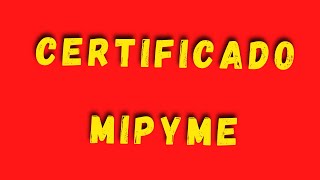 🚀CERTIFICADO MIPYME 2024 👁️tutorialesafip [upl. by Yeldua]