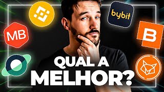 COMPARATIVO QUAL A MELHOR CORRETORA DE CRIPTOMOEDAS PARA INVESTIR QUAL TEM AS MENORES TAXAS [upl. by Elleirad]