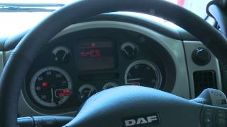 DAF XF105 Interior Euro5 tour [upl. by Airret]