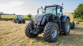 Fendt Black Beauty 828 Hay Baling [upl. by Marasco]