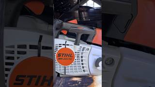 MS 201 TC stihl echo husqvarna chainsaw chainsaws motosierra motosierras repair tune mod [upl. by Atse]