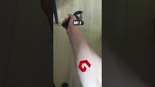 Forearm veins tutorial⚠️ force grip handgriper forearms fyp [upl. by Suez947]