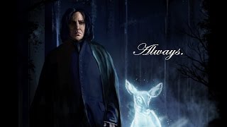 Alan Rickman tribute  Severus Snape digital painting time lapse [upl. by Zelle]