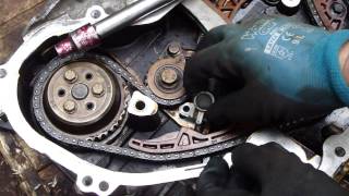 How to do timing chain tensioner check and replace GM ecotech engine [upl. by Ahseenat]