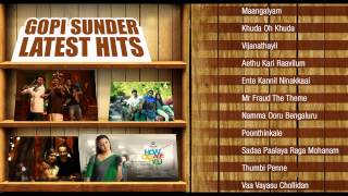 Gopi Sunder Latest Hits  Malayalam Songs From Bangalore Days How Old Are You and MrFraud [upl. by Enyrehtak]