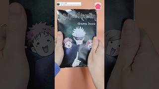 Jujutsu kaisen blindbag amp game book 주술회전 블라인드백 게임북 satoru gojo 고죠 사토루 jujutsukaisen papercraft [upl. by Eselahs]