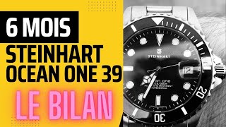 STEINHART Ocean one 39 mm  Bilan à 6 mois [upl. by Enneirb]