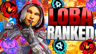 High Level Loba Ranked Gameplay  Apex Legends No Commentary [upl. by Heringer101]