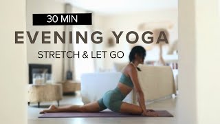 After Work Yoga Routine  Stretch Relax Let Go  Beginner Friendly  Hip amp Back Release [upl. by Ranie]