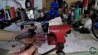 FOX Float RP23 Rear Shock Service Seal Replacement  A look at whats inside [upl. by Sprague]