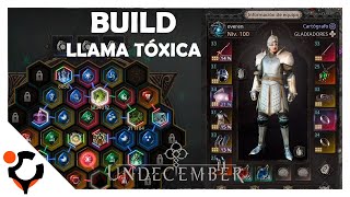 ☠️ BUILD ENDGAME NIVEL 100 LLAMA TÓXICA Y ÁREA VENENOSA  Undecember Español [upl. by Nachison]