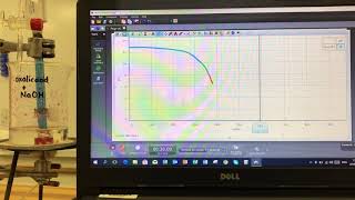 Titration curve for sodium hydroxide and oxalic acid [upl. by Terhune]