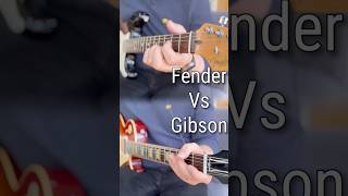 Blues Guitar Fender Vs Gibson [upl. by Bass689]