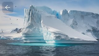 script on ice glacier land Antarcticafacts geography Antarctica iceberg [upl. by Trask]