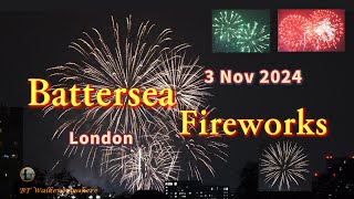 Battersea Park Fireworks  2024  London [upl. by Juley]