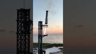 CATCH SpaceX Starship Superheavy Booster Catch  Drone Cam [upl. by Lucania]