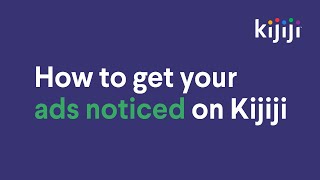 How to get your ads noticed on Kijiji  Tips to make and save money from home [upl. by Luanne]