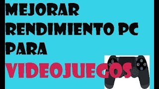 Mejorar rendimiento para juegos en tu PC I CONSEJOS Y TIPS 2024 ✅ [upl. by Halford]